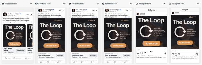 Flexible Ad Format